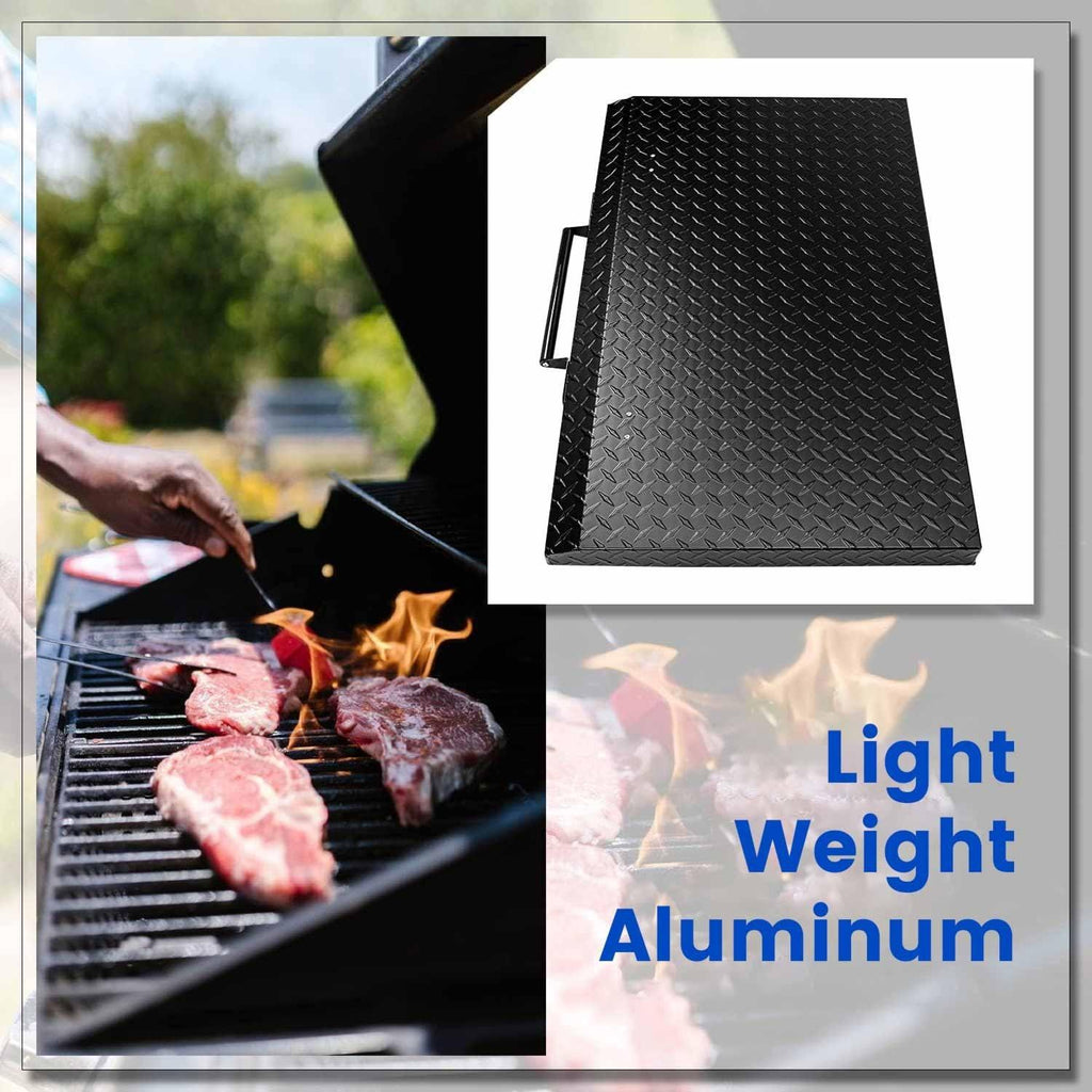 Outdoor 36" Hinged Hard Cover Lid 36 Inch Aluminum DP For Blackstone Griddle