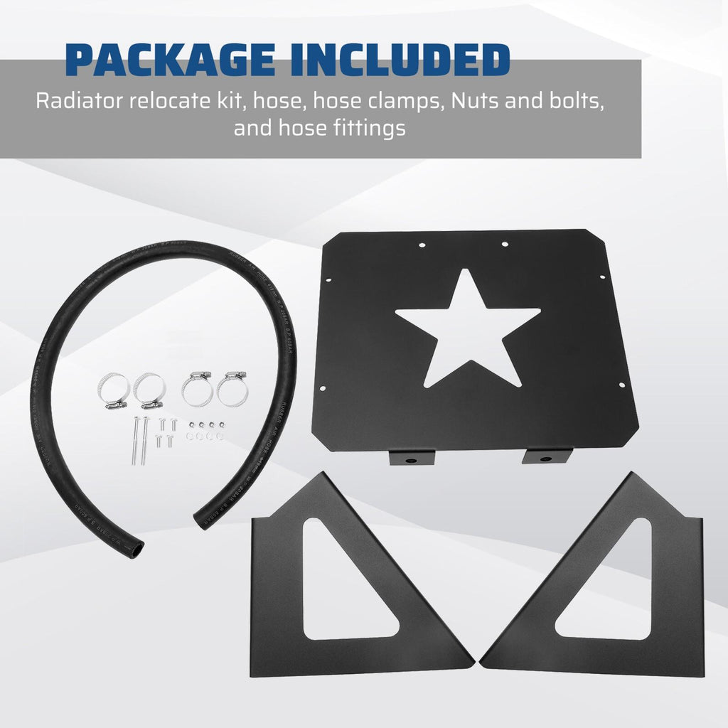 Radiator Relocation Relocate Kits Brackets For Polaris Sportsman 400 450 500 570