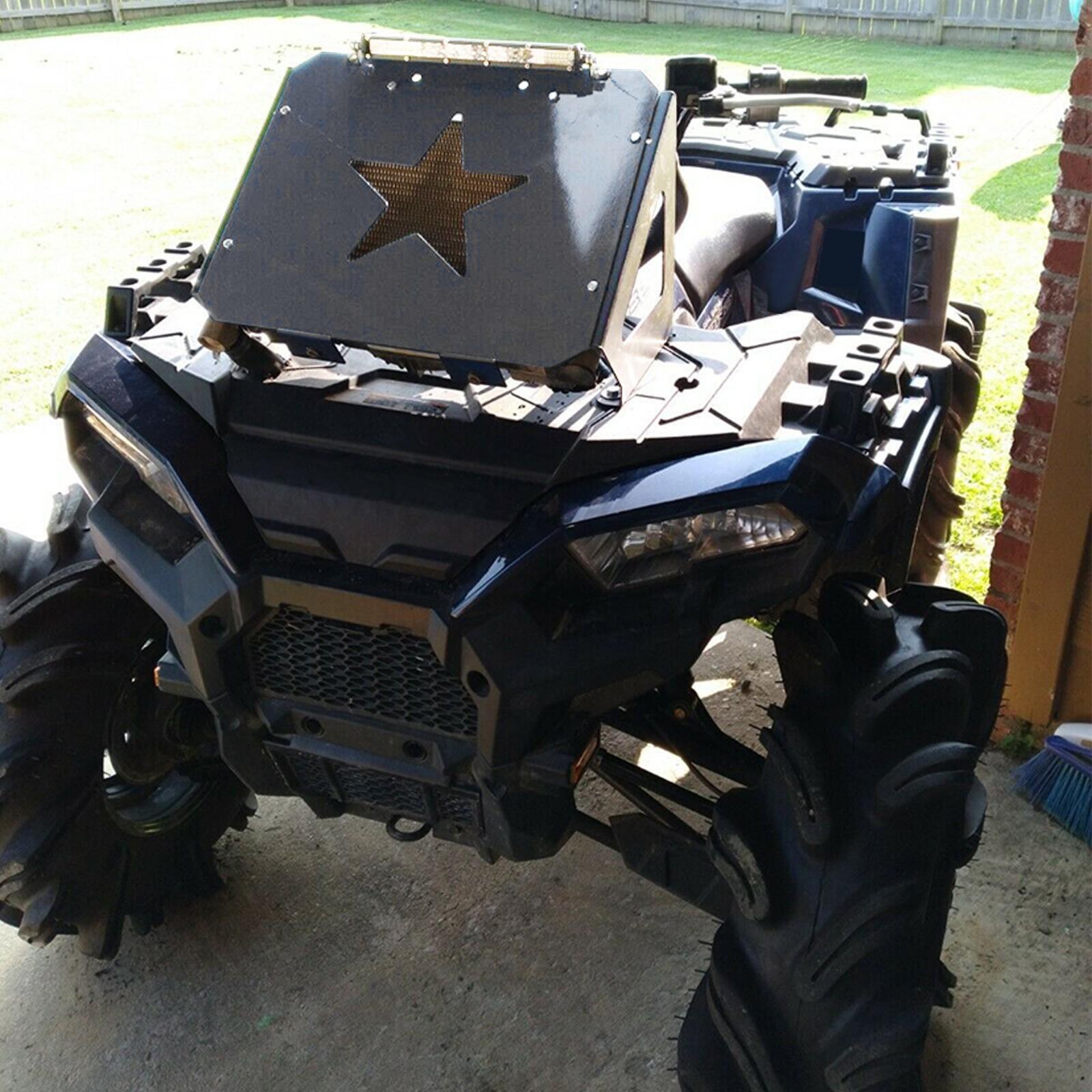 Radiator Relocation Relocate Kits Brackets For Polaris Sportsman 400 450 500 570