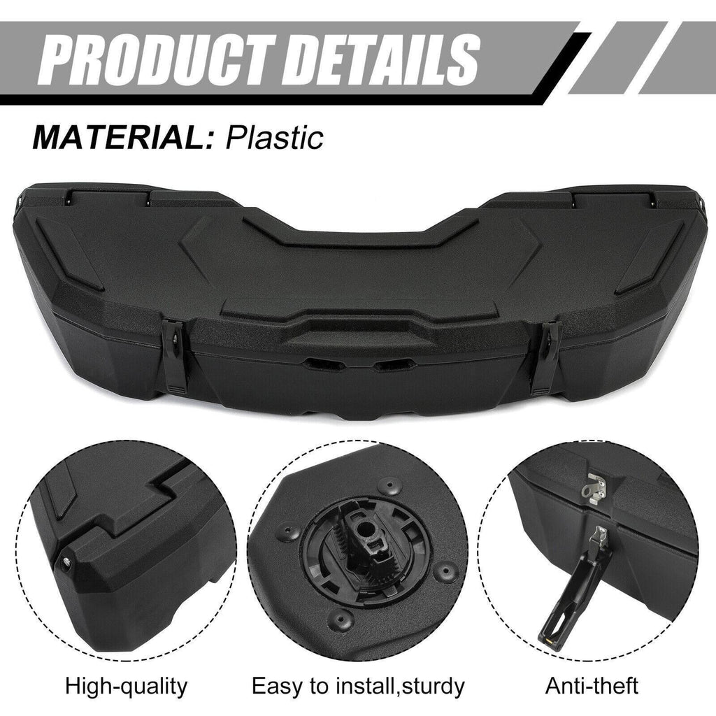 For Can-Am Maverick X3 Outlander 12 Gal 45L Storage Cargo Box Black #715003879