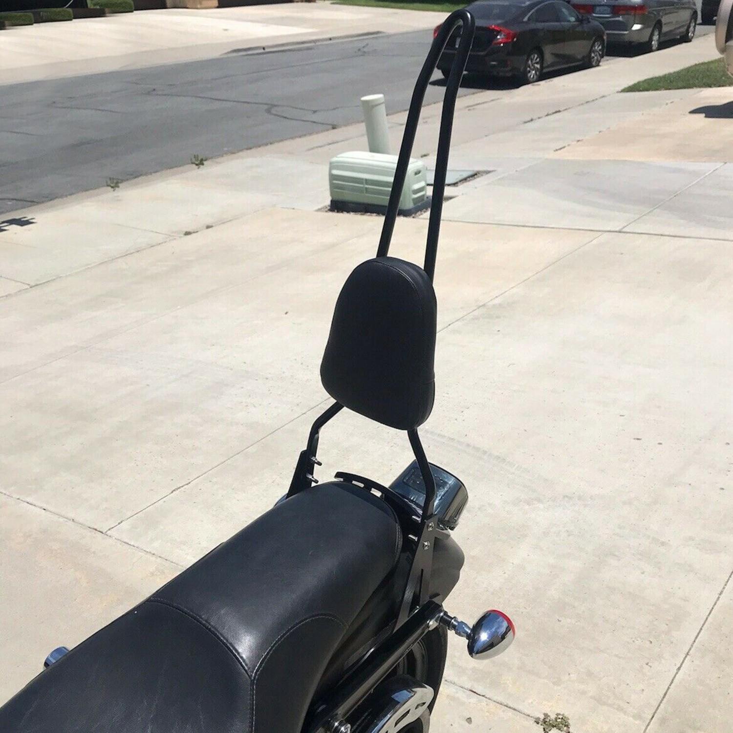 Detachable Backrest Sissy Bar Upright For Harley Davidson Dyna 06-17 Wide Glide