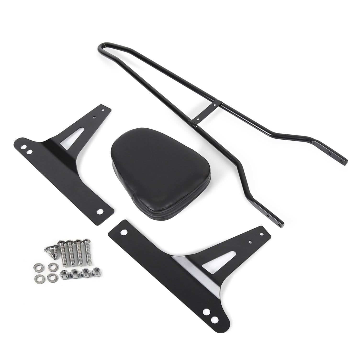 Detachable Backrest Sissy Bar Upright For Harley Davidson Dyna 06-17 Wide Glide