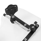 19"x17"Large Clear Universal Windshield for 7/8'' 1'' 1.25" Motorcycle Handlebar