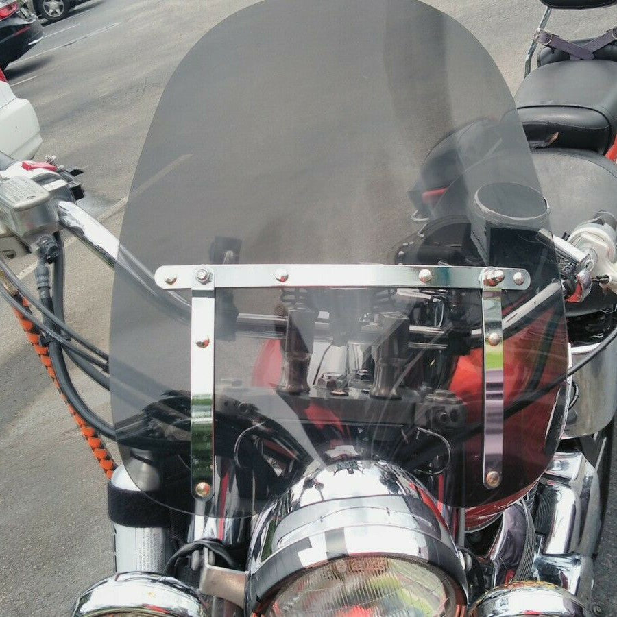 Smoke Windshield Windscreen for Honda Magna Shadow Spirit Sabre 600 19"x17"