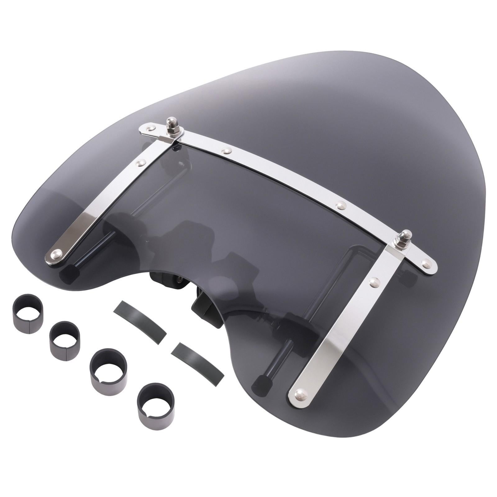 Smoke Windshield Windscreen for Honda Magna Shadow Spirit Sabre 600 19"x17"