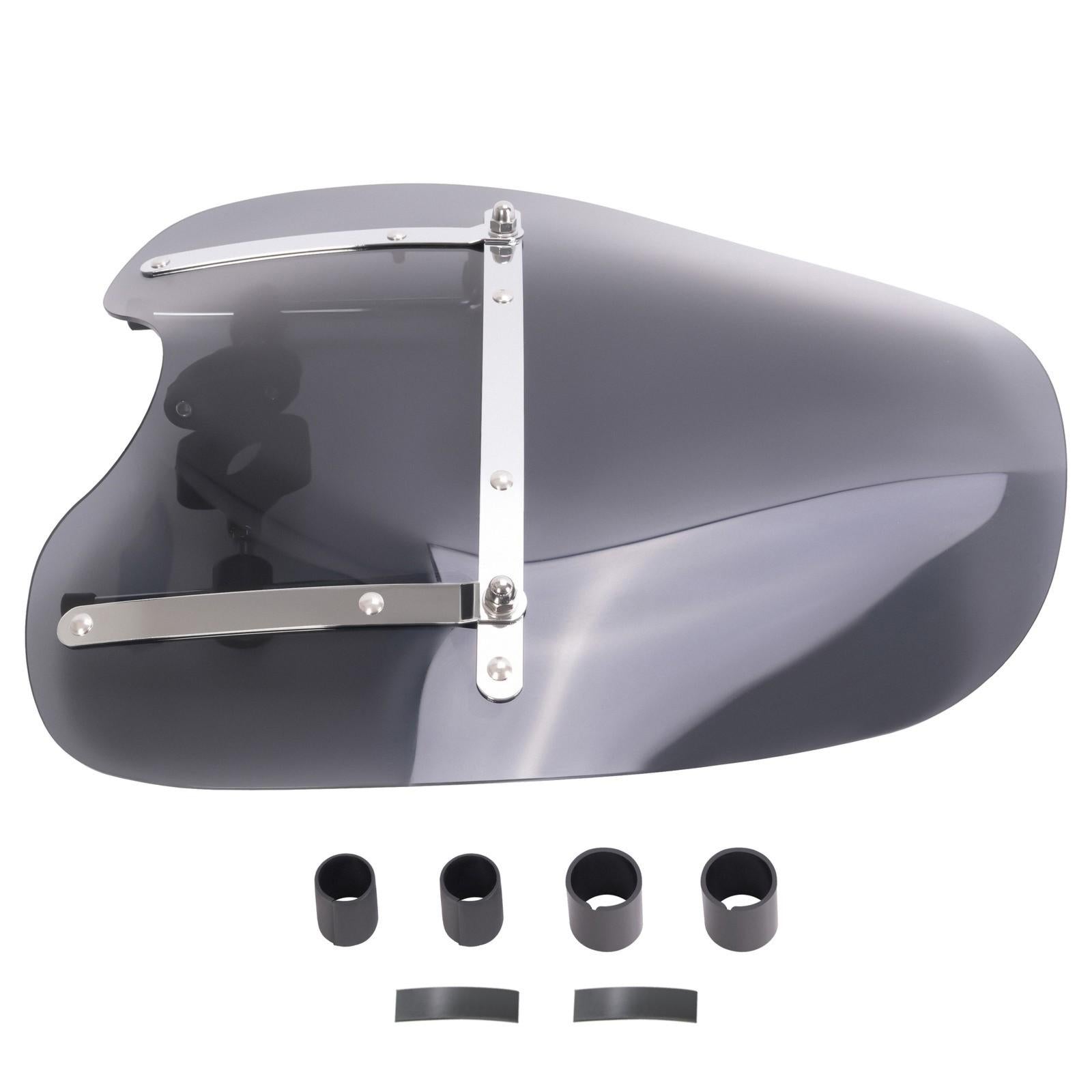 Smoke Windshield Windscreen for Honda Magna Shadow Spirit Sabre 600 19"x17"