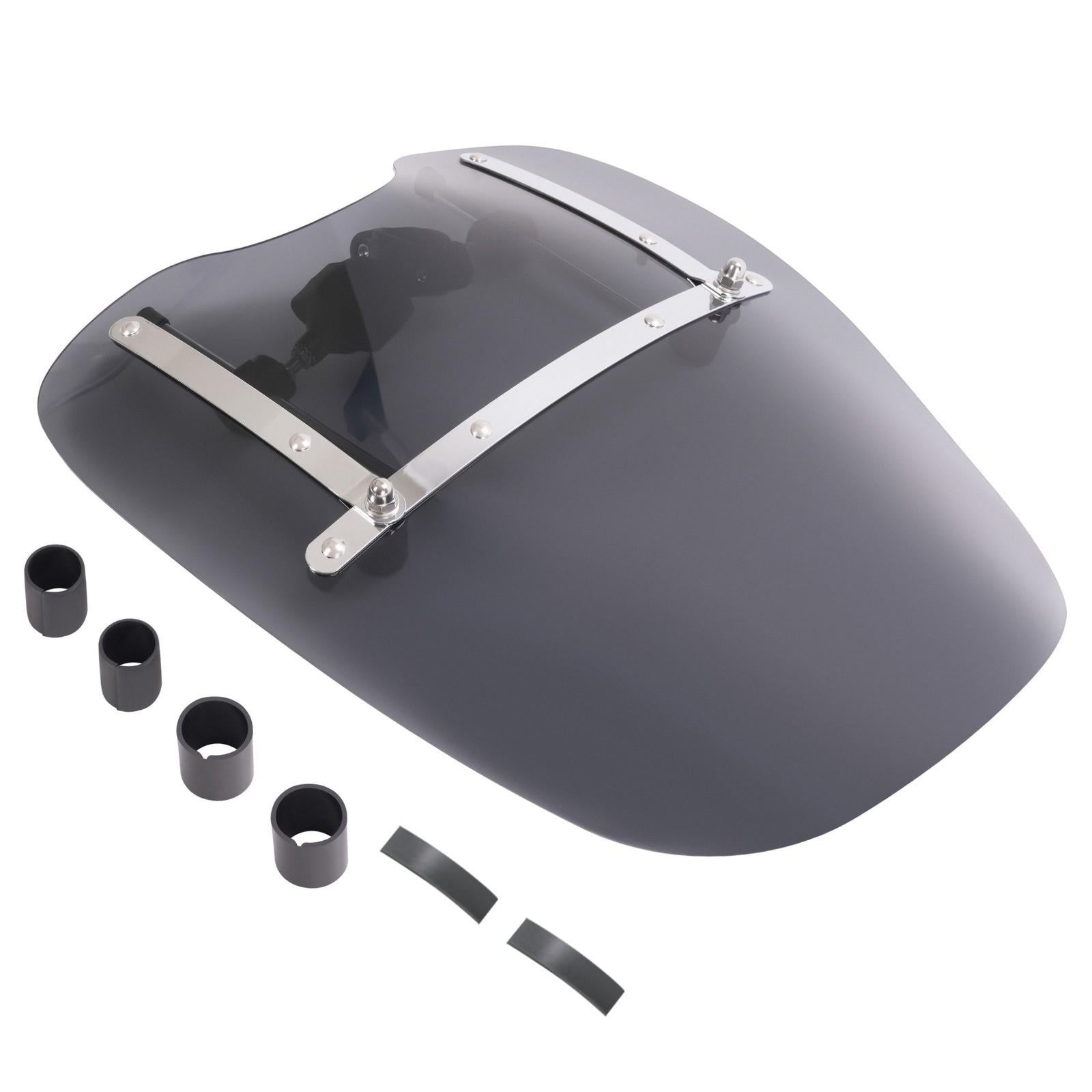 Smoke Windshield Windscreen for Honda Magna Shadow Spirit Sabre 600 19"x17"