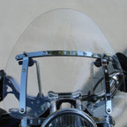 18"x16" Clear Universal Motorcycle Windshield For Yamaha V Star 650 Virago 250
