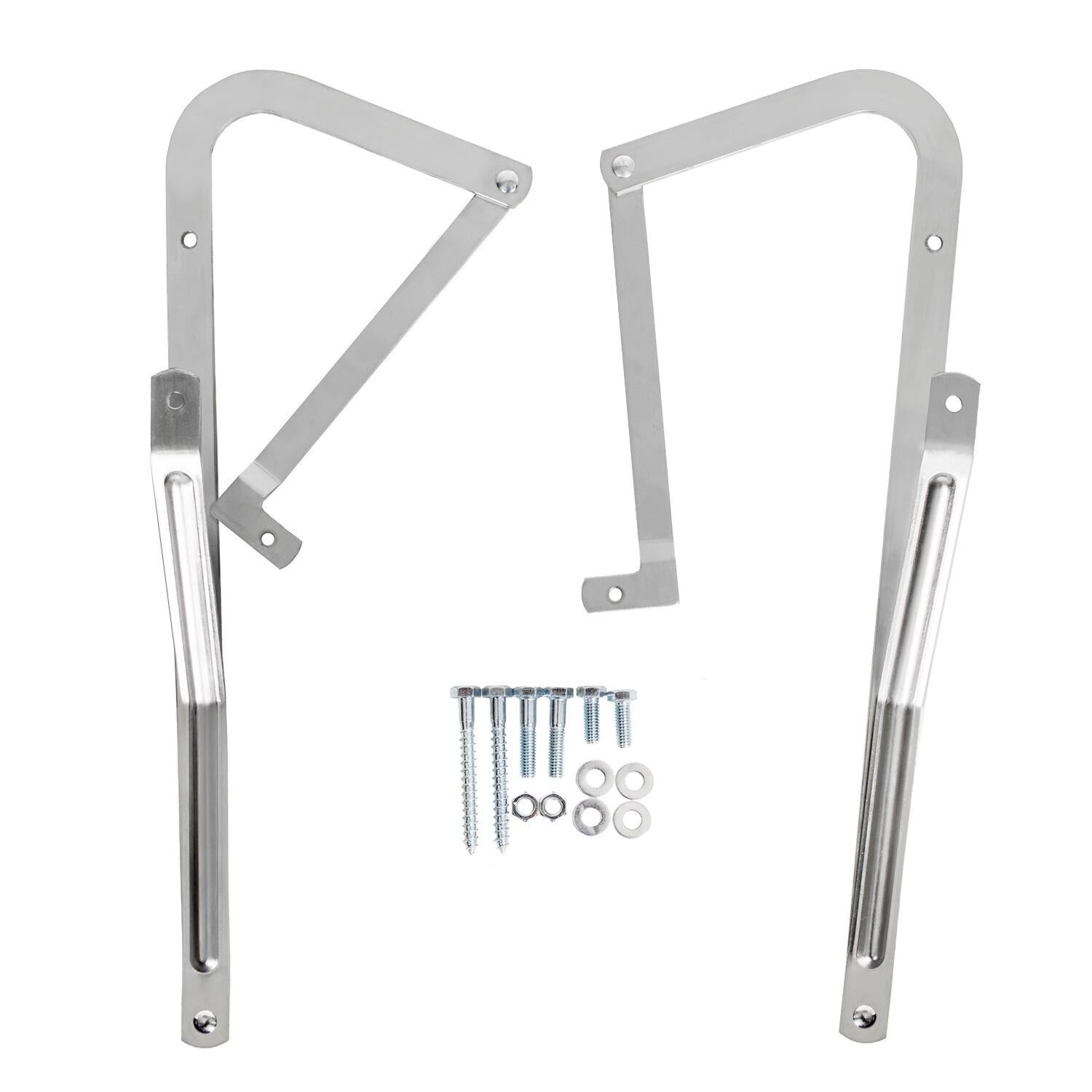 Pair Attic Ladder Spreader Hinge Arms For Werner 55-1 MFG 2006 And Older