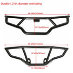 Front + Rear Brush Guard Bumper Set For Polaris Sportsman 570 EPS SP 2016-2020