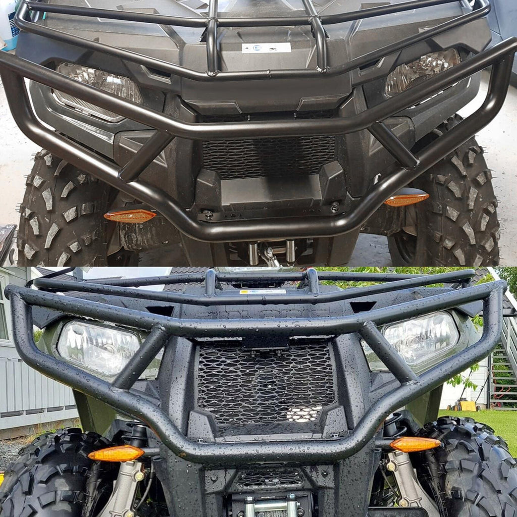 Front + Rear Brush Guard Bumper Set For Polaris Sportsman 570 EPS SP 2016-2020