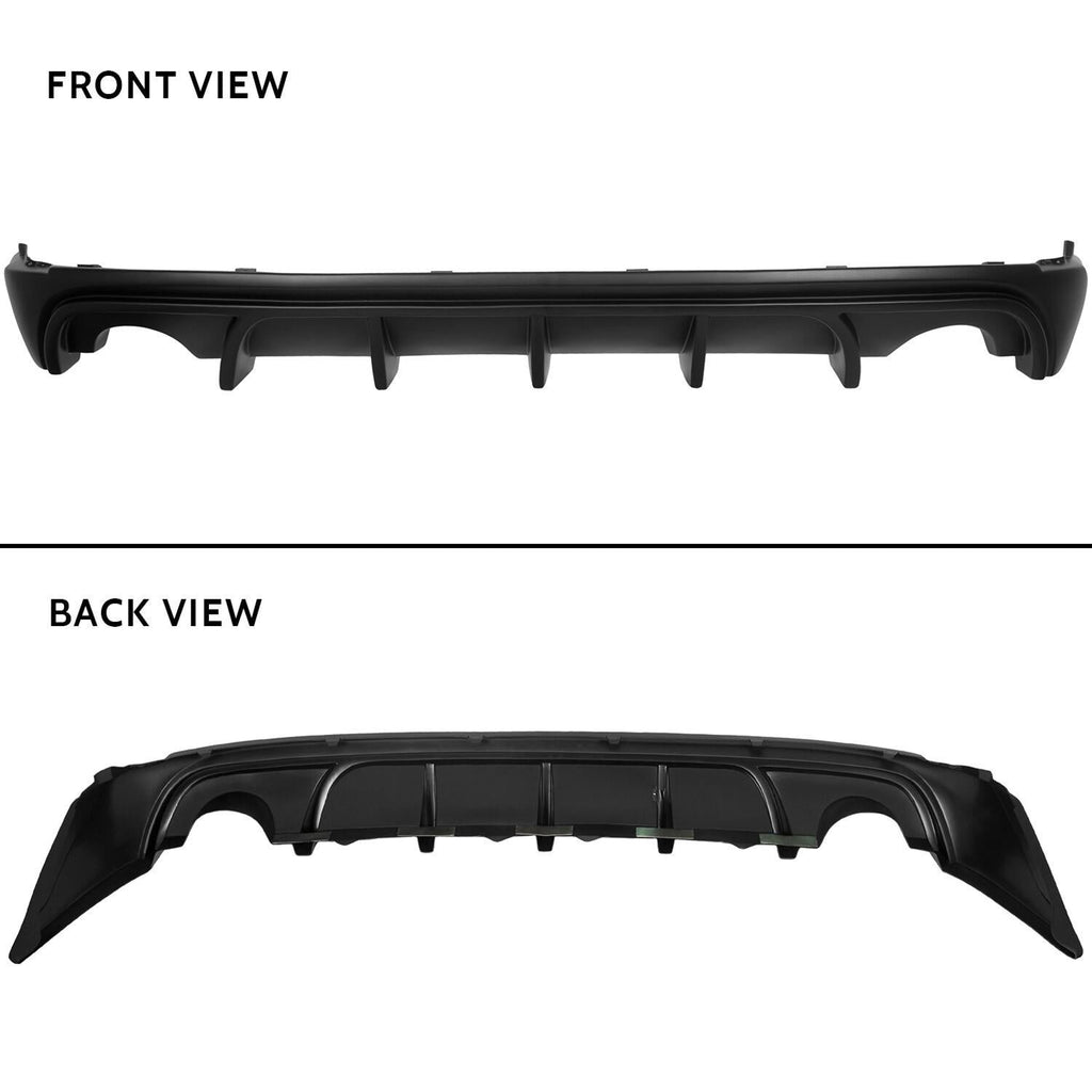 Rear Bumper Diffuser Splitter Lip 5F Style For Lexus IS250 IS350 IS200T 14-16