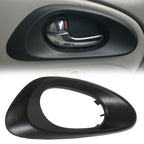 Door Handle Inside Bezel Black Front Driver Side For Chevy Trailblazer 2002-2009