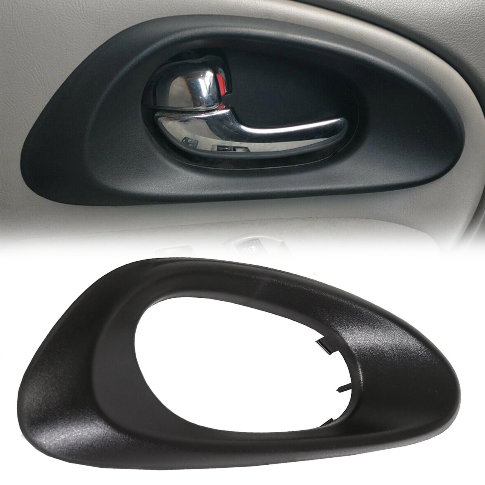 Door Handle Inside Bezel Black Front Driver Side For Chevy Trailblazer 2002-2009