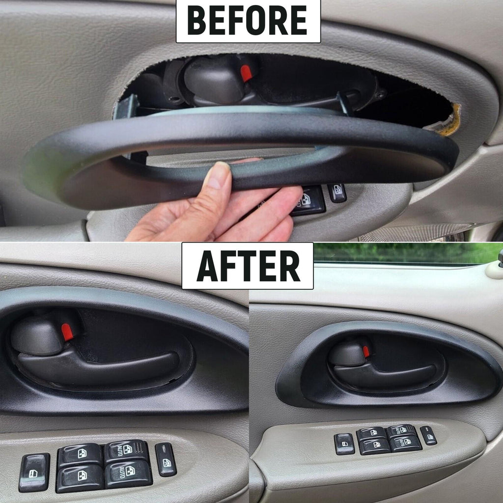 Door Handle Inside Bezel Black Front Driver Side For Chevy Trailblazer 2002-2009