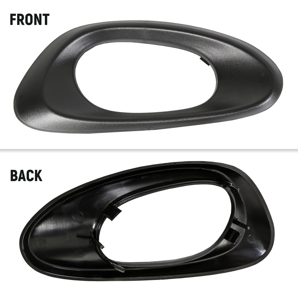Door Handle Inside Bezel Black Front Driver Side For Chevy Trailblazer 2002-2009