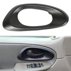 Door Handle Inside Bezel Black Front Driver Side For Chevy Trailblazer 2002-2009
