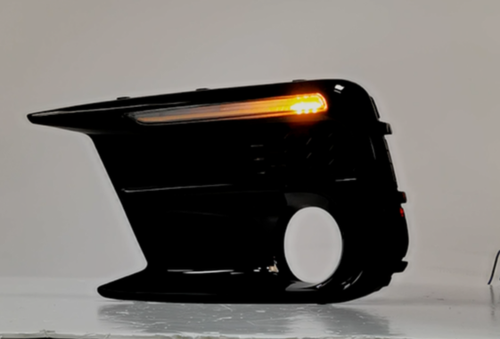 Fit 2018-2021 Subaru WRX STI Switchback Led DRL Sequential Fog Lights Bezel