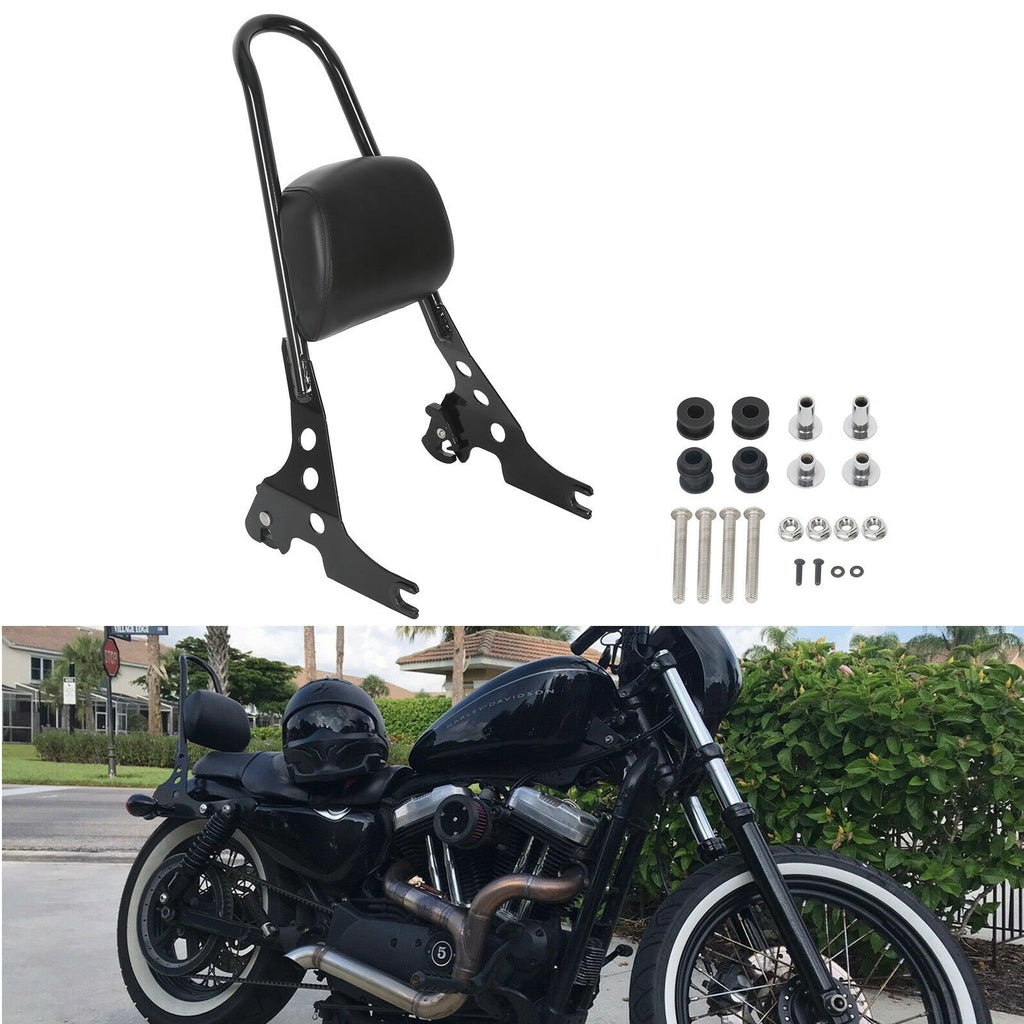 Sissy Bar Backrest For Harley Sportster Iron 883 1200 Forty Eight 2004-2022