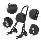 Sissy Bar Backrest For Harley Sportster Iron 883 1200 Forty Eight 2004-2022