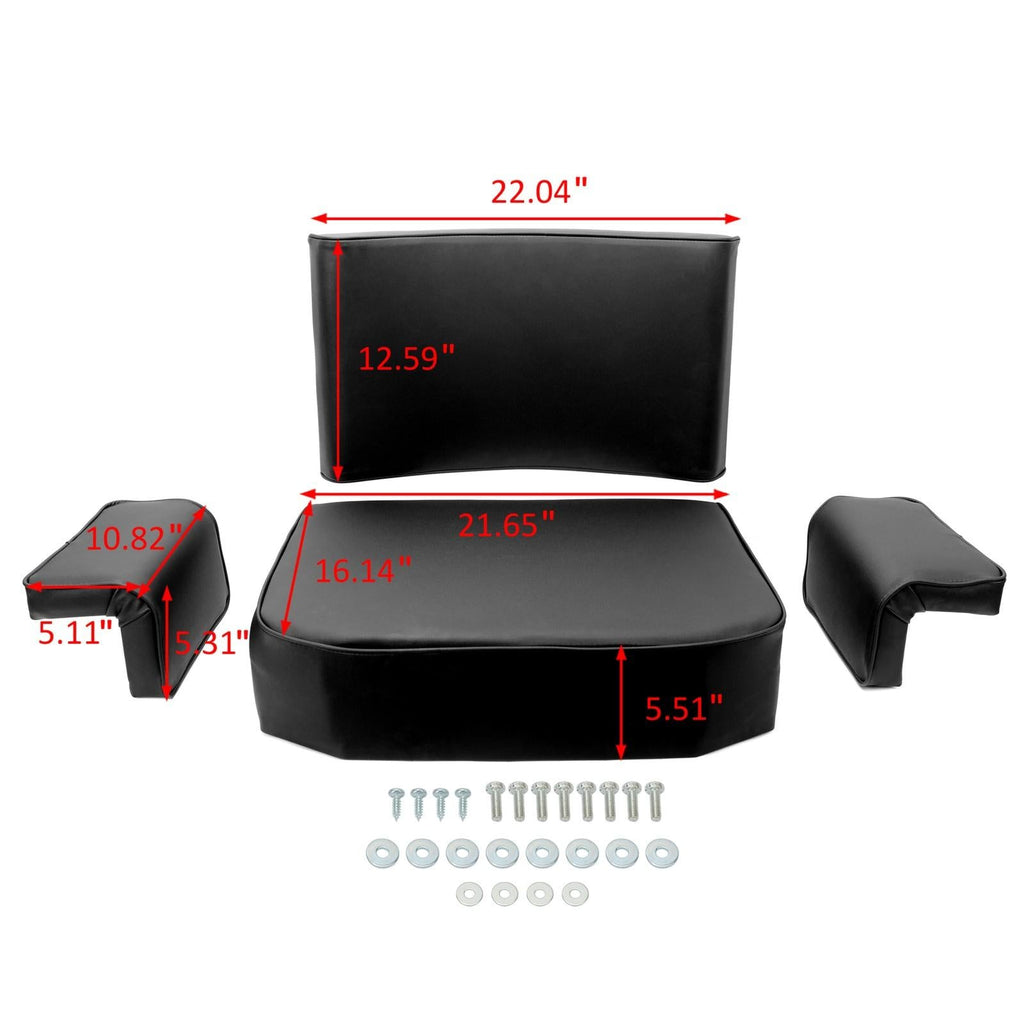 4 PCS Seat Cushion Set Kit Fits John Deere Crawler Dozer 420 430 440 1010 2010