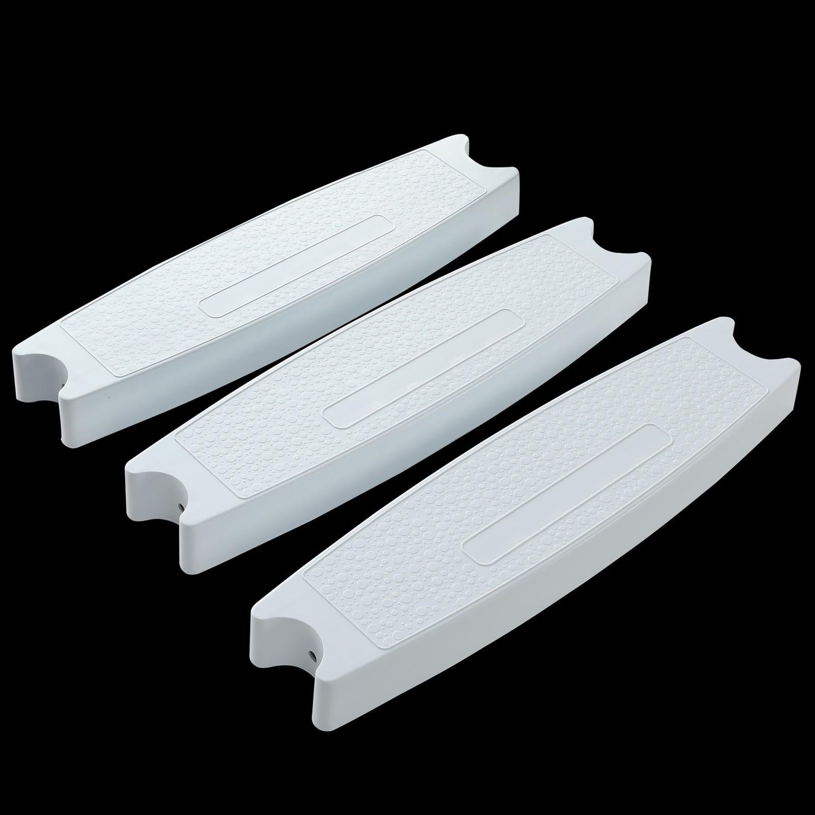 3 Swimming Pool Molded Plastic Replacement Ladder Rung Steps