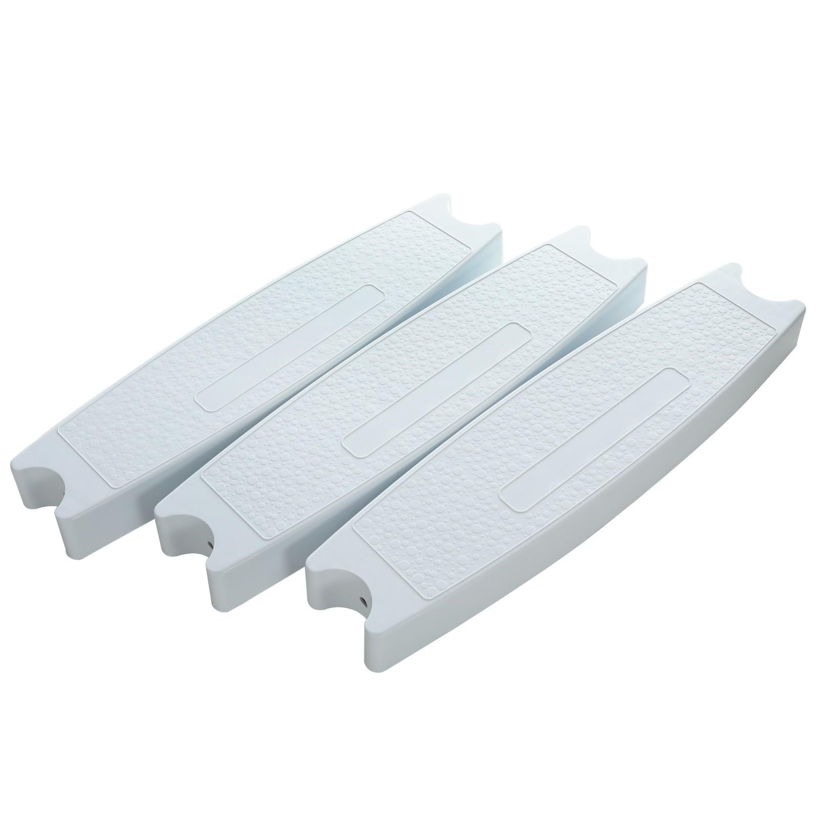 3 Swimming Pool Molded Plastic Replacement Ladder Rung Steps