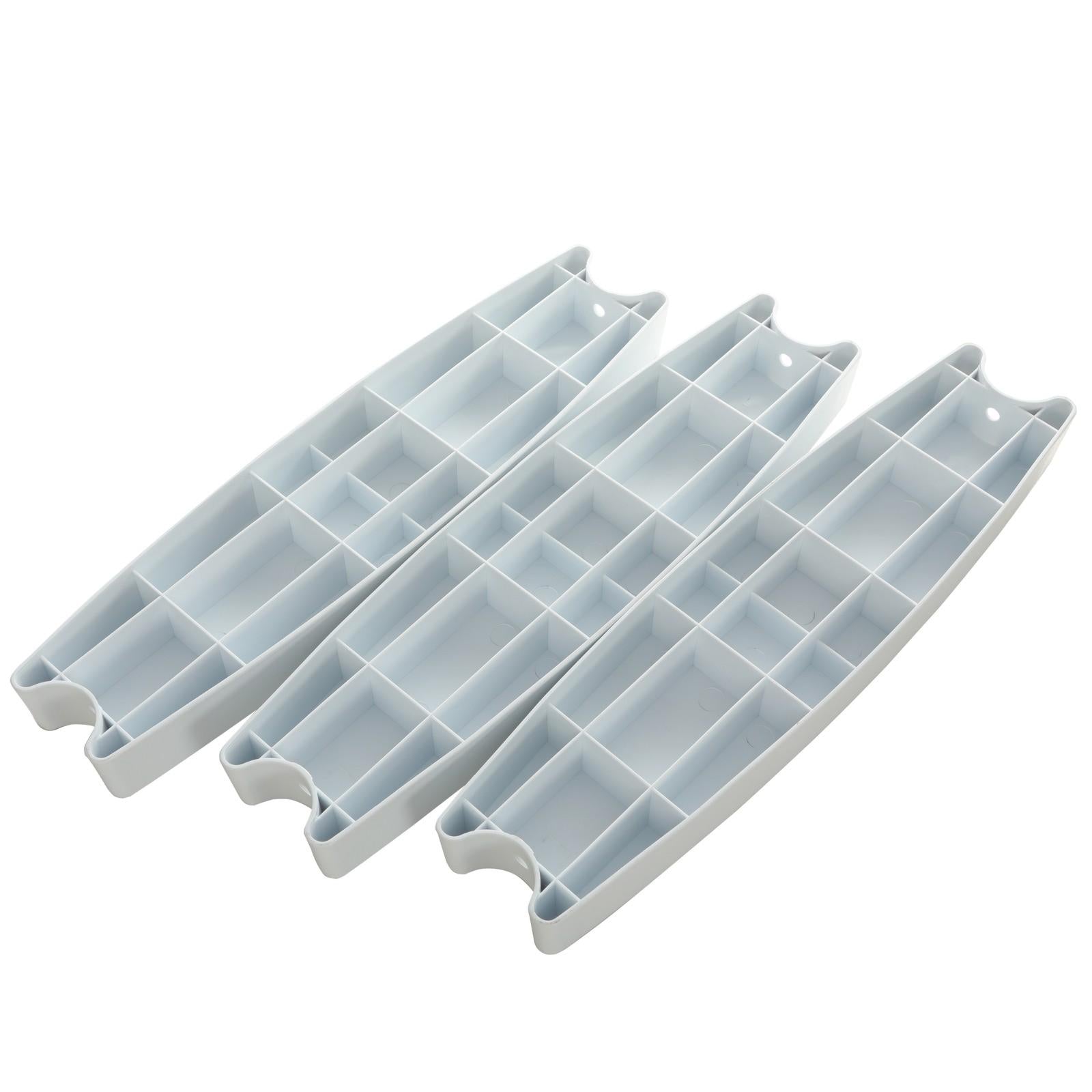3 Swimming Pool Molded Plastic Replacement Ladder Rung Steps