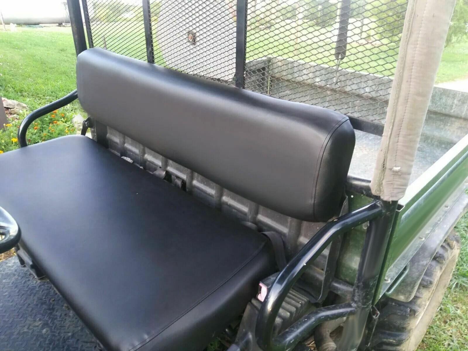 Black Seat Cover For Kawasaki Mule 2500 2510 3000 3010 Diesel 4X4