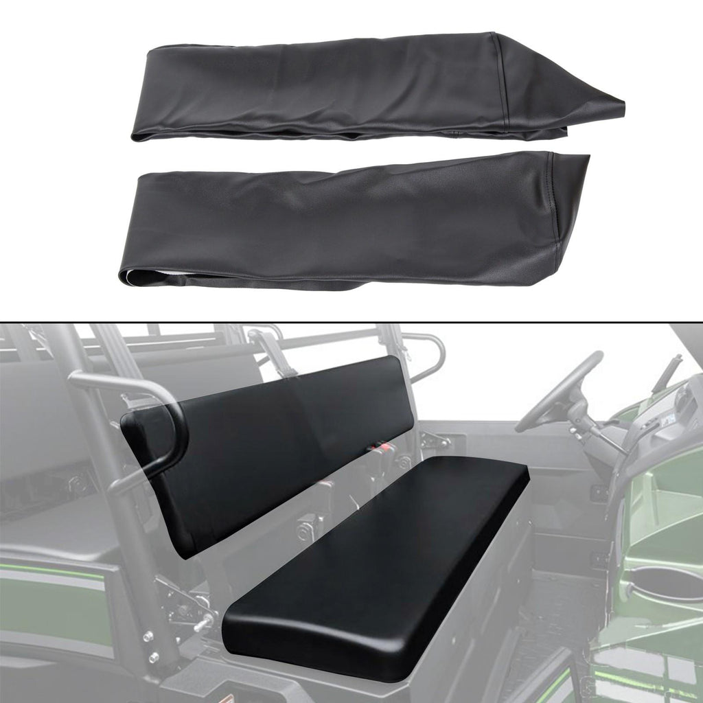 Black Seat Cover For Kawasaki Mule 2500 2510 3000 3010 Diesel 4X4