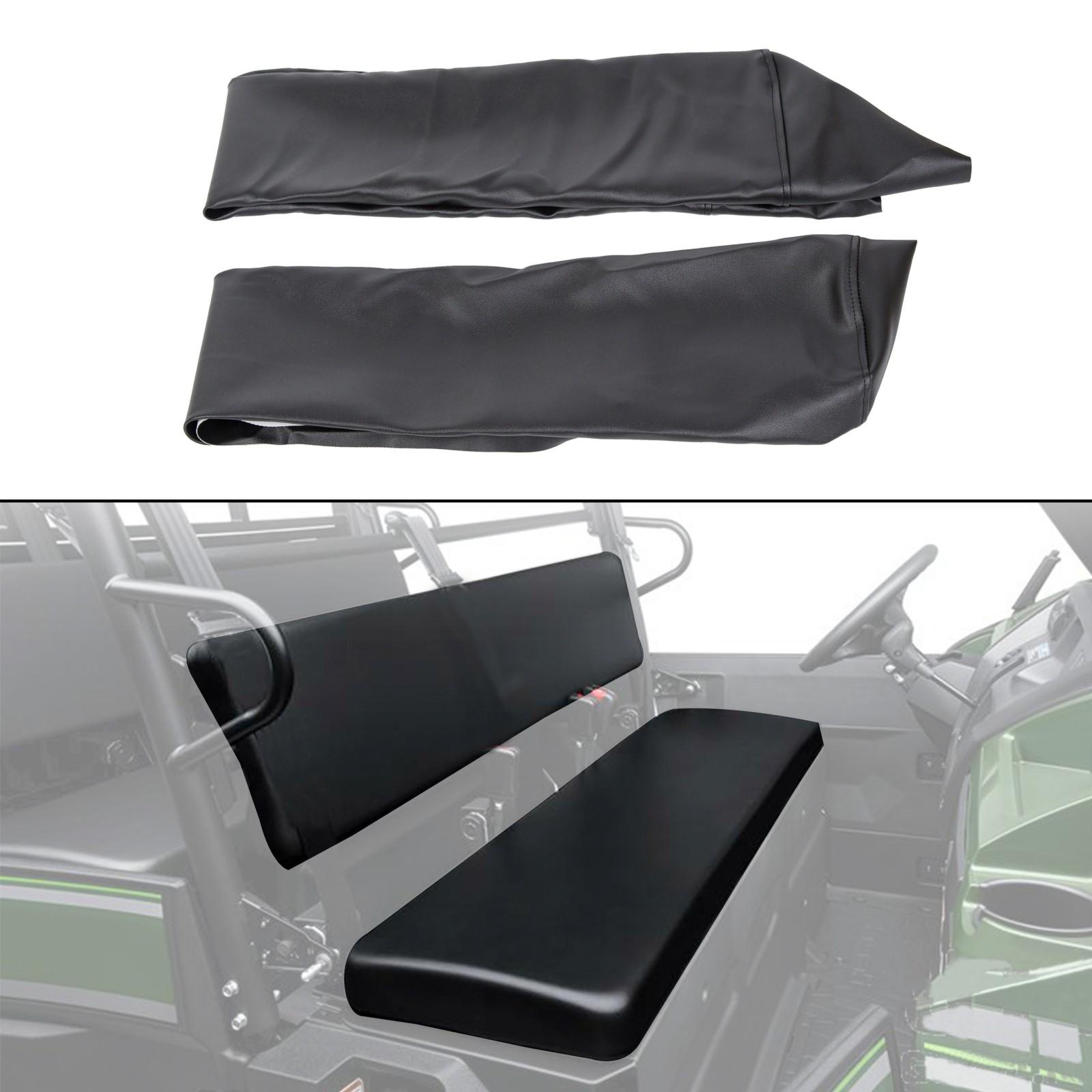 Black Seat Cover For Kawasaki Mule 2500 2510 3000 3010 Diesel 4X4
