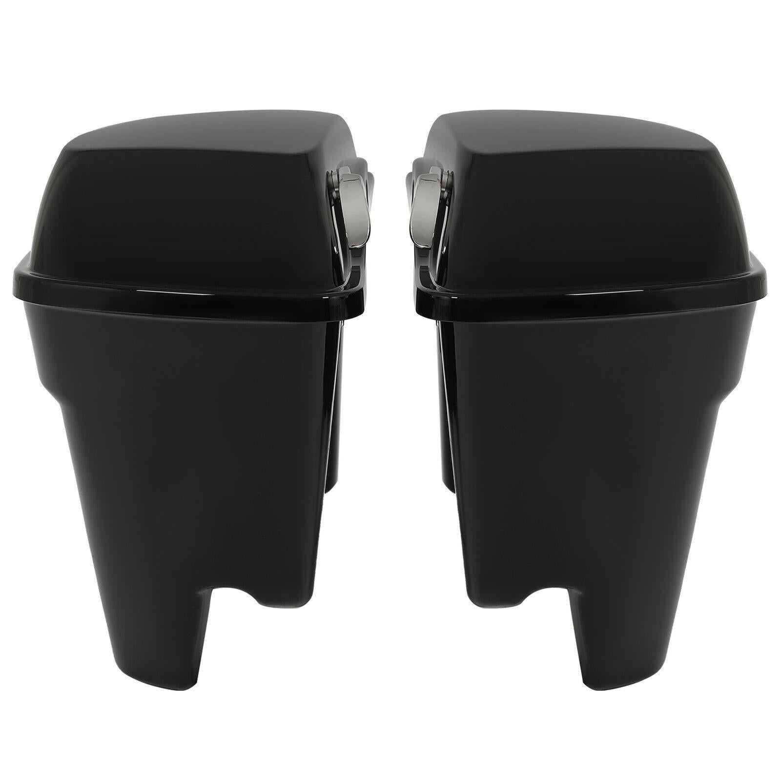 5" Stretched Extended Hard Saddle Bags For Harley CVO Street Glide 2014-2024