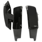 5" Stretched Extended Hard Saddle Bags For Harley CVO Street Glide 2014-2024