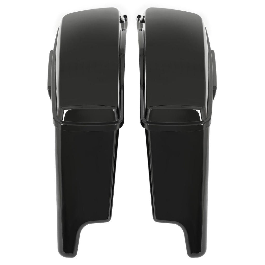 5" Stretched Extended Hard Saddle Bags For Harley CVO Street Glide 2014-2024