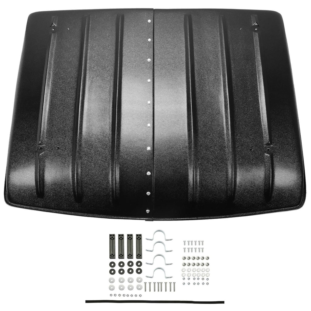 2 Piece Hard Top Roof For Kawasaki Mule 600 610 SX 4X4 2005-2023 #KAF600-005B