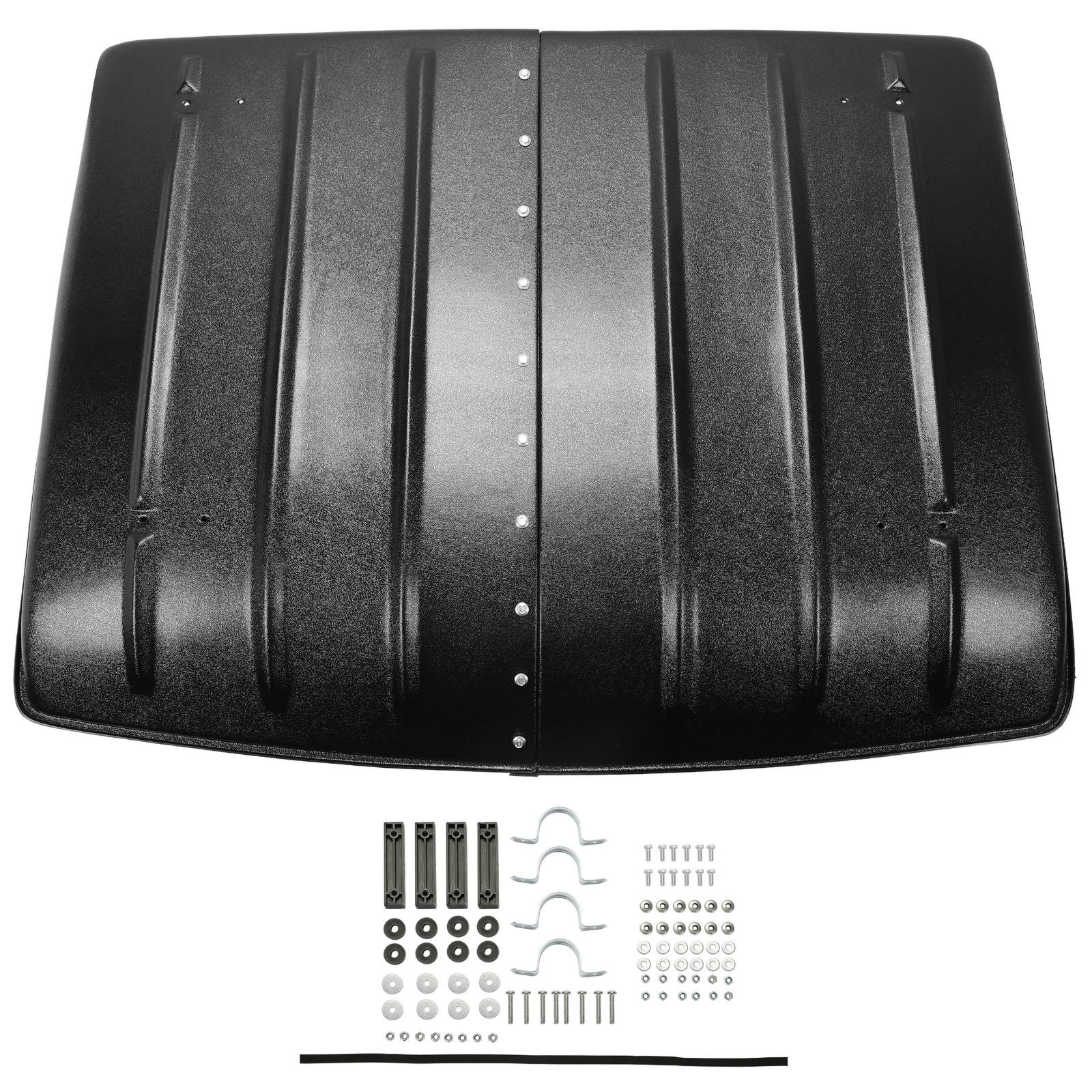 2 Piece Hard Top Roof For Kawasaki Mule 600 610 SX 4X4 2005-2023 #KAF600-005B