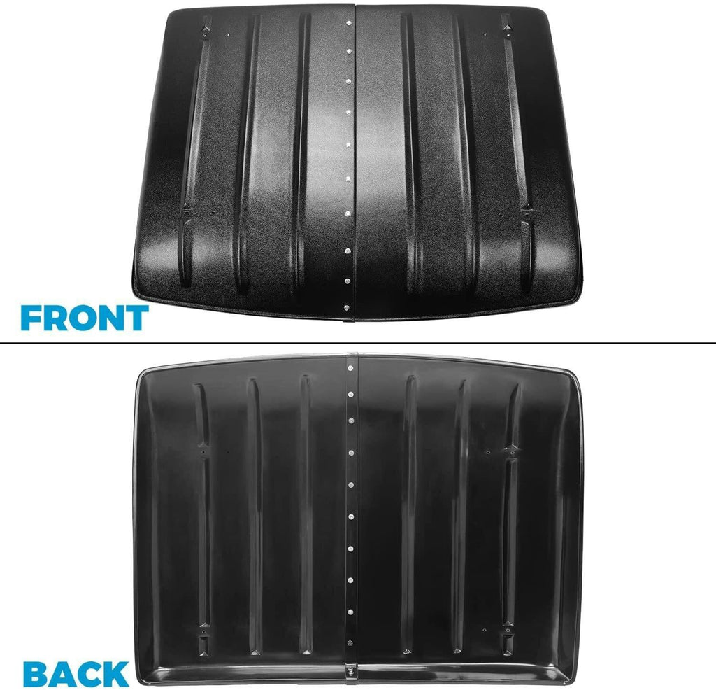 2 Piece Hard Top Roof For Kawasaki Mule 600 610 SX 4X4 2005-2023 #KAF600-005B