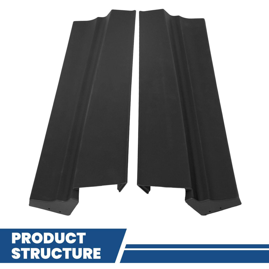 Fit For 1979-1985 Cadillac Eldorado Black Front+Rear Bumper Fillers Set Of 11