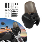 Front Fairings w/ Smoke 15'' Windshield For Harley Dyna Super Glide T-sport FXR