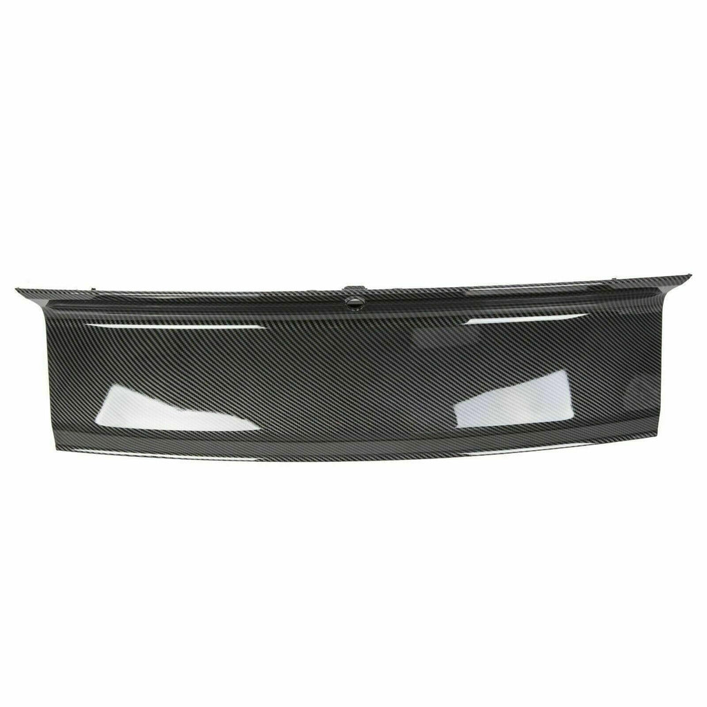 FOR 2015-2021-2023 FORD MUSTANG CARBON FIBER LOOK TRUNK PANEL DECKLID TRIM COVER