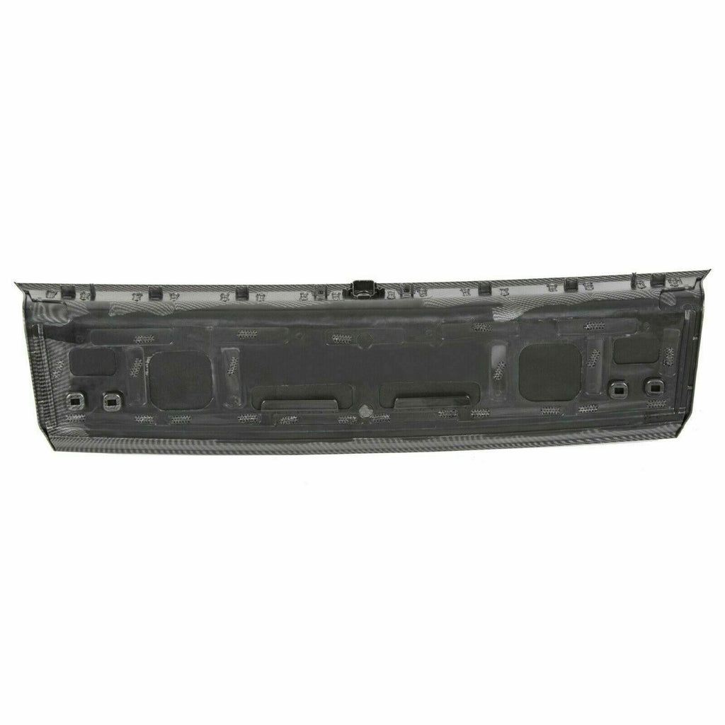 FOR 2015-2021-2023 FORD MUSTANG CARBON FIBER LOOK TRUNK PANEL DECKLID TRIM COVER
