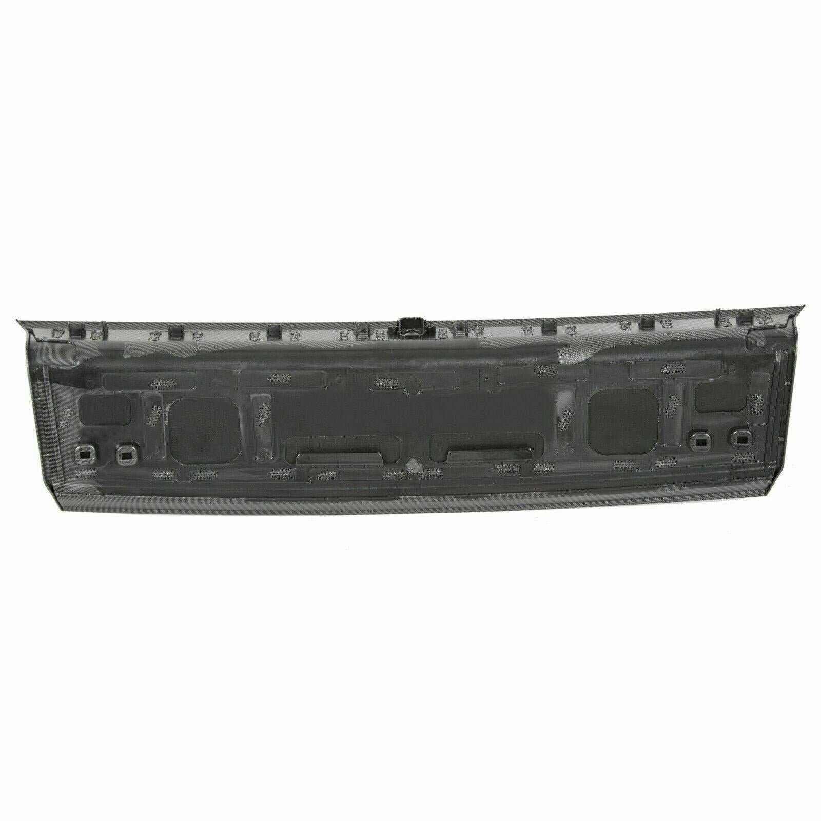 FOR 2015-2021-2023 FORD MUSTANG CARBON FIBER LOOK TRUNK PANEL DECKLID TRIM COVER