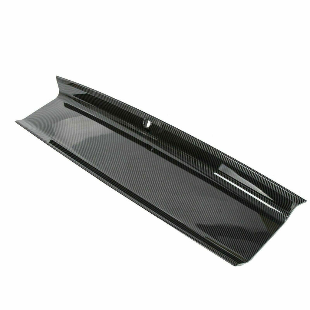 FOR 2015-2021-2023 FORD MUSTANG CARBON FIBER LOOK TRUNK PANEL DECKLID TRIM COVER