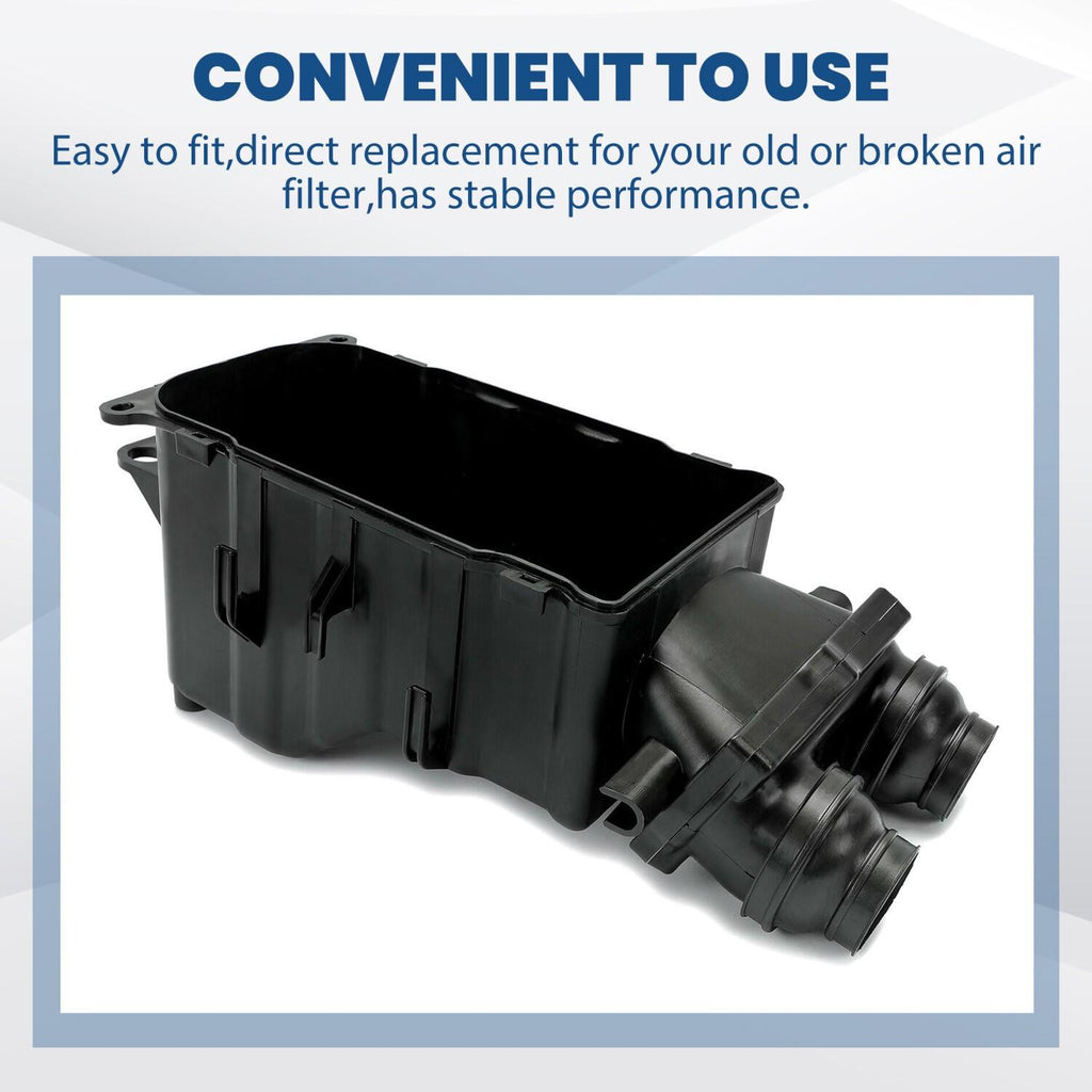 Air Box+Boots Lid Intake Duct For Yamaha Banshee 350 Airbox Air Filter Box 87-06