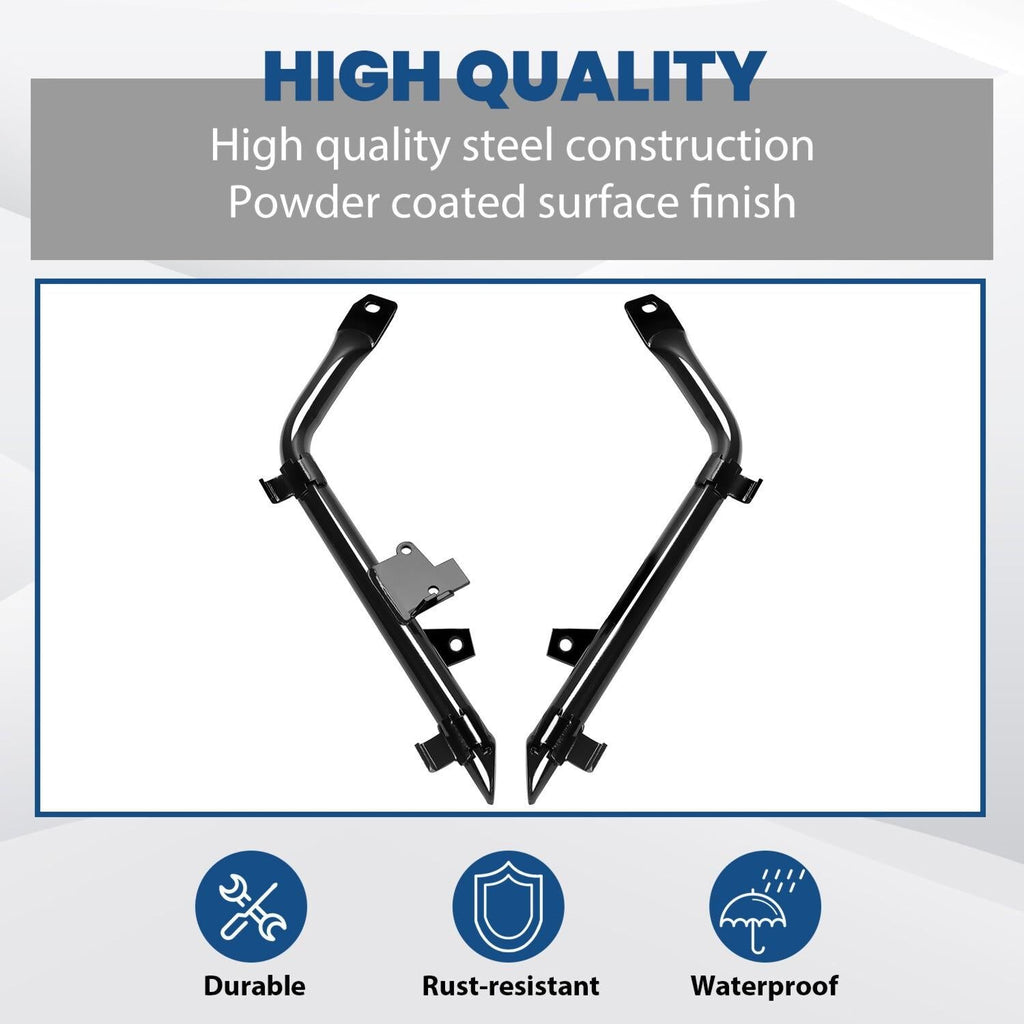 Lowered Bracket Black Ultra Low Seat Frame Bars For Honda 03-20 Ruckus 50/Zoomer