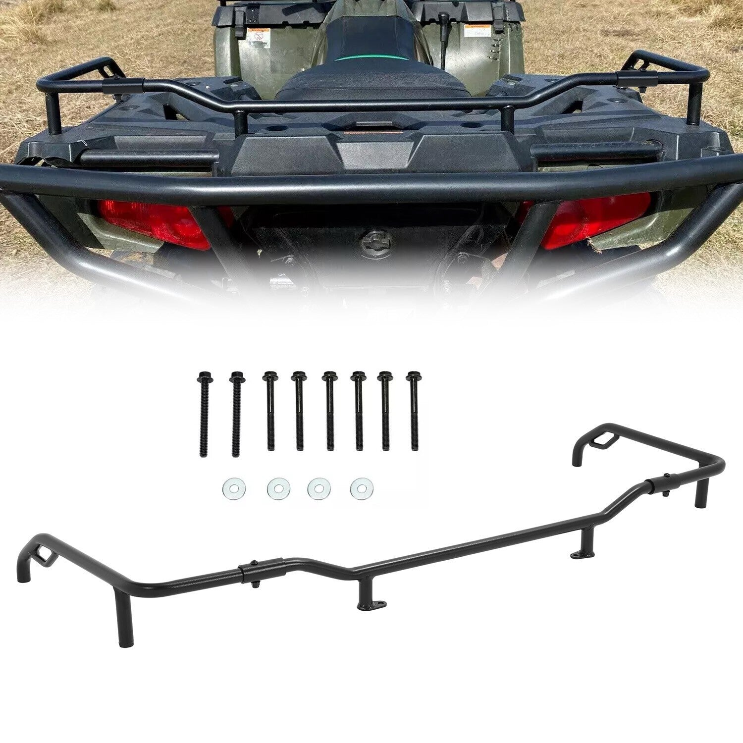 For Polaris Sportsman 570 450 ETX 14-20 Rear Steel Rack Extender for #2879717