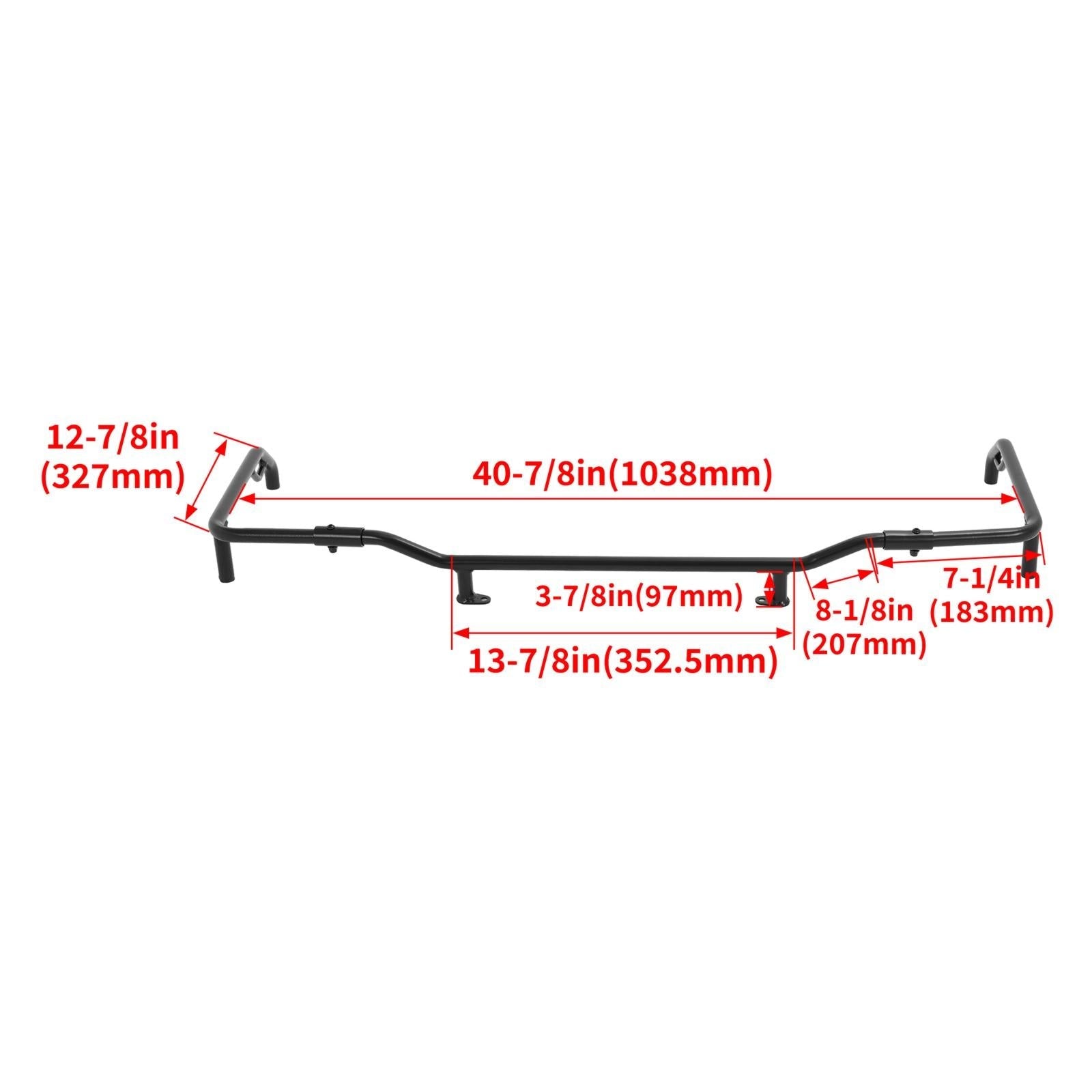 For Polaris Sportsman 570 450 ETX 14-20 Rear Steel Rack Extender for #2879717