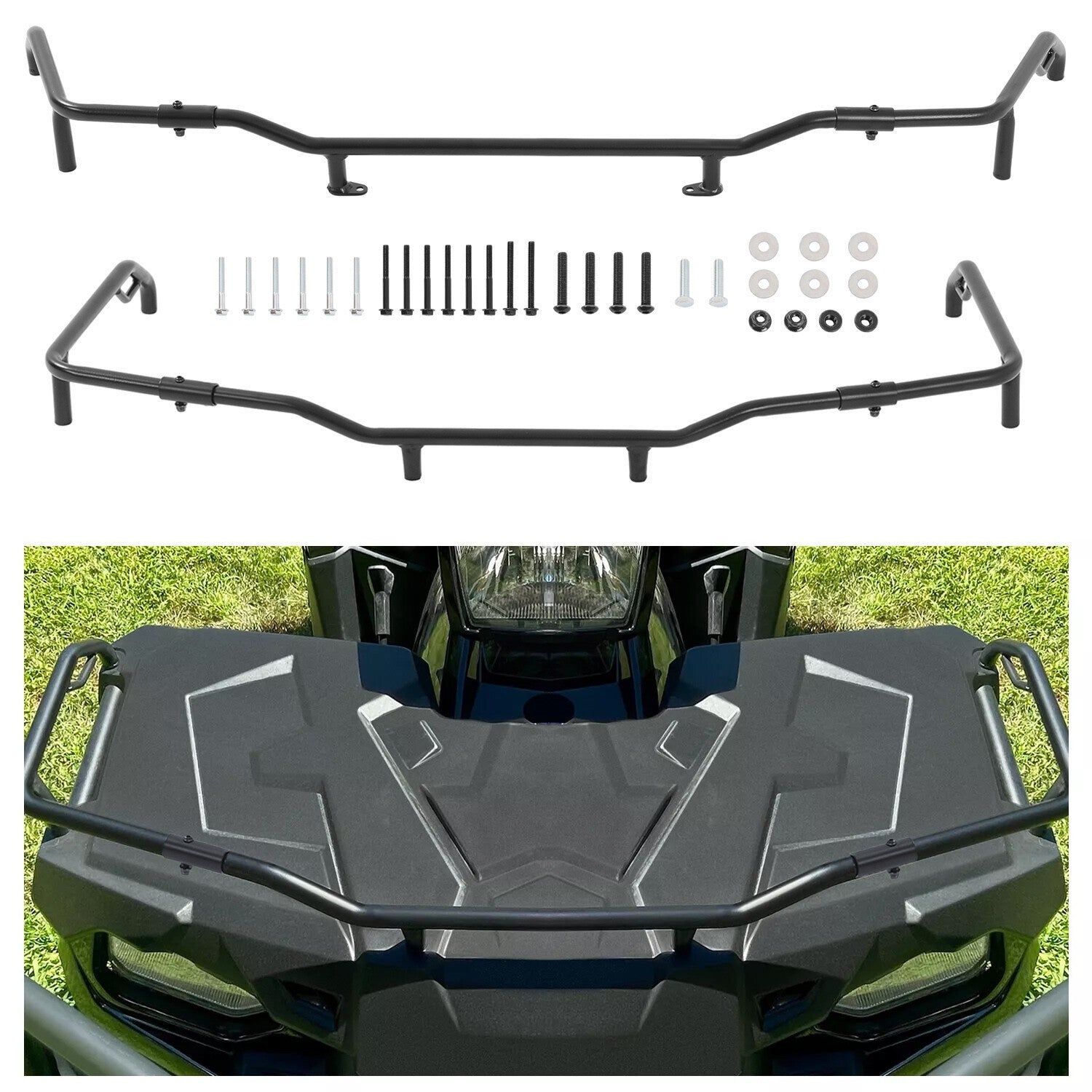 Front & Rear Storage Rack Extender fits 2014-2020 Polaris Sportsman 450 / 570