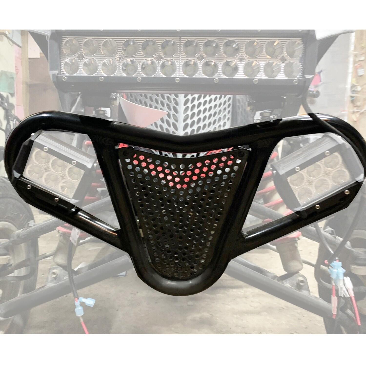 Front Aluminum Bumper For Suzuki LTZ400 2003-2014 / Kawasaki KFX400 2003-2006