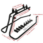 Hard Saddlebags Saddle Bag Conversion Bracket Mount For Harley Softail Fatboy